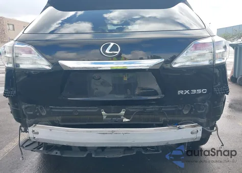 2011 Lexus Rx 350 из США, поврежденный, VIN 2T2BK1BA6BC100557